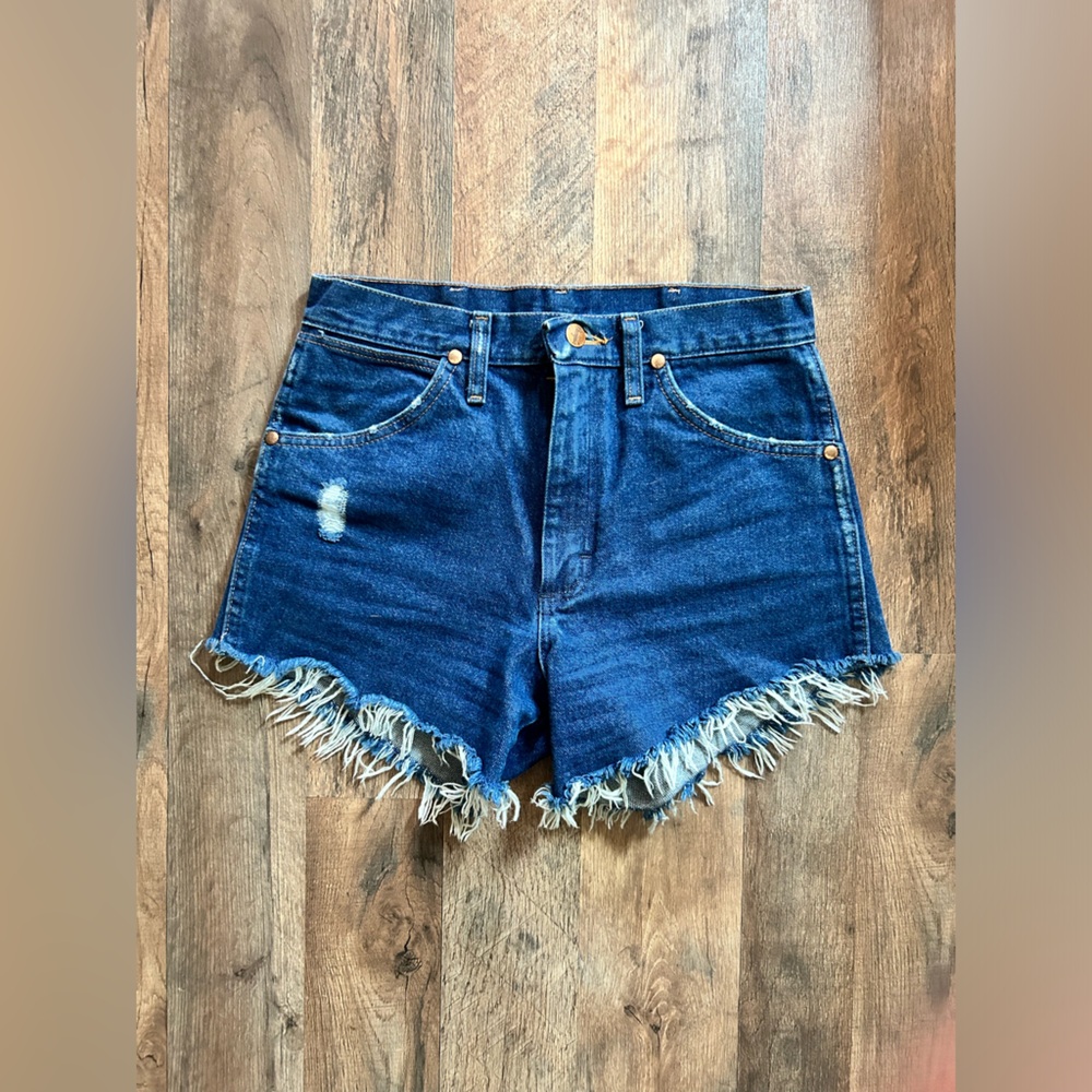 wrangler denim shorts